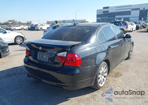 2008 BMW 328Xi z USA, uszkodzony, nr VIN WBAVC93548K037980